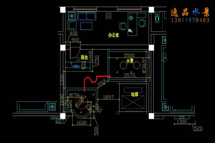 水幕墻安裝施工現場怎么預留上下水和電源？